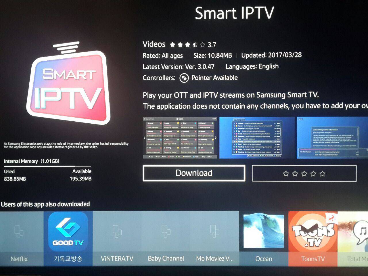 Smart IPTV Screenshot 2